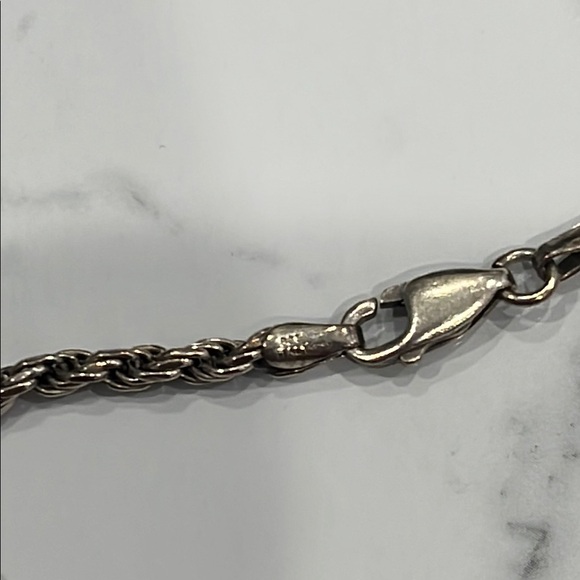 Silver Rope Chain Bracelet - Picture 2 of 2
